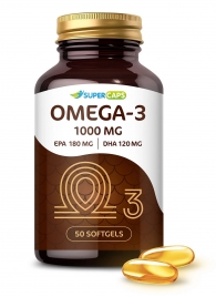 Пищевая добавка SuperCaps OMEGA-3 - 50 капсул (1000 мг) - SuperCaps - купить с доставкой в Ижевске