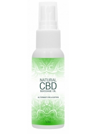 Массажное масло Natural CBD Massage Oil - 50 мл. - Shots Media BV - купить с доставкой в Ижевске