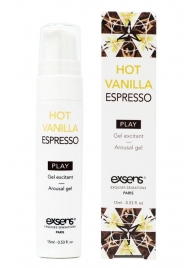 Возбуждающий гель Hot Vanilla Espresso Arousal Gel - 15 мл. - Exsens - купить с доставкой в Ижевске