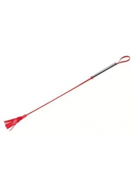 Красный латексный стек с лентами - 62 см. - Sitabella - купить с доставкой в Ижевске