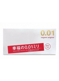 Ультратонкие презервативы Sagami Original 0.01 - 20 шт. - Sagami - купить с доставкой в Ижевске