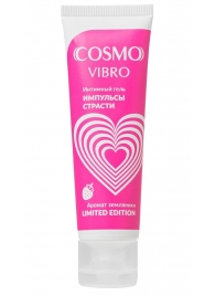 Возбуждающий гель на водно-силиконовой основе Cosmo Vibro с ароматом земляники - 50 гр. - Биоритм - купить с доставкой в Ижевске