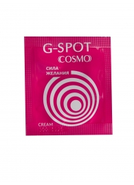 Стимулирующий интимный крем для женщин Cosmo G-spot - 2 гр. - Биоритм - купить с доставкой в Ижевске