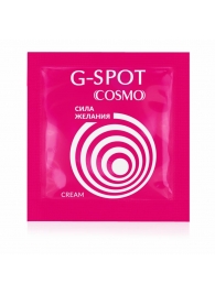 Стимулирующий интимный крем для женщин Cosmo G-spot - 2 гр. - Биоритм - купить с доставкой в Ижевске