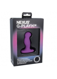 Фиолетовая вибровтулка Nexus G-Play+ M - Nexus Range - в Ижевске купить с доставкой