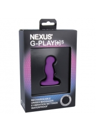 Фиолетовая вибровтулка Nexus G-Play+ S - Nexus Range - в Ижевске купить с доставкой