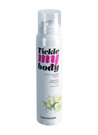 Массажная хрустящая пенка Tickle My Body Monoi с ароматом моной - 150 мл. - Love to Love - купить с доставкой в Ижевске