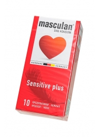 Презервативы Masculan Sensitive plus - 10 шт. - Masculan - купить с доставкой в Ижевске