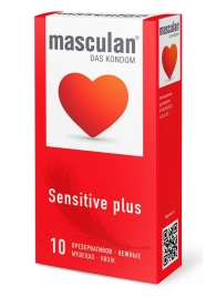 Презервативы Masculan Sensitive plus - 10 шт. - Masculan - купить с доставкой в Ижевске