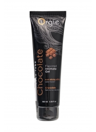 Интимный гель на водной основе Lube Tube Chocolate с шоколадным вкусом - 100 мл. - ORGIE - купить с доставкой в Ижевске