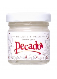 Массажная свеча Brandy   Pear - 35 мл. - Pecado - купить с доставкой в Ижевске