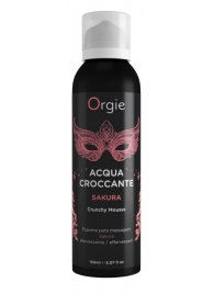 Хрустящая пенка для массажа Orgie Acqua Croccante Sakura с ароматом сакуры - 150 мл. - ORGIE - купить с доставкой в Ижевске