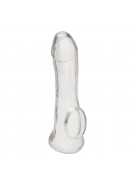 Прозрачная насадка на пенис Transparent Penis Enhancing Sleeve Extension - 15,9 см. - BlueLine - в Ижевске купить с доставкой