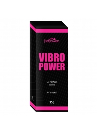 Жидкий вибратор Vibro Power со вкусом тутти-фрутти - 15 гр. - HotFlowers - купить с доставкой в Ижевске