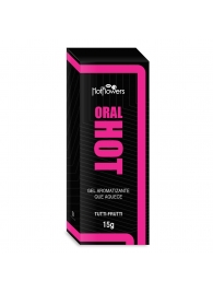 Гель для оральных ласк Oral Hot с согревающим эффектом - 15 гр. - HotFlowers - купить с доставкой в Ижевске