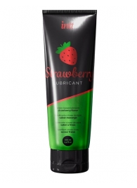 Смазка на водной основе с ароматом клубники Strawberry Lubricant - 100 мл. - INTT - купить с доставкой в Ижевске