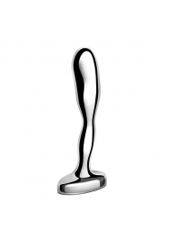 Стальной стимулятор простаты Stainless Steel Prostate Plug - 11,5 см. - b-Vibe - в Ижевске купить с доставкой