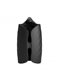 Черный мастурбатор с вибростимуляцией головки Black Glans Trainer - Baile - в Ижевске купить с доставкой