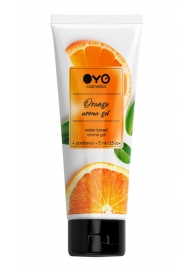 Лубрикант на водной основе OYO Aroma Gel Orange с ароматом апельсина - 75 мл. - OYO - купить с доставкой в Ижевске