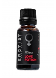 Возбуждающие капли для женщин Erotist Love Potion - 20 мл. - Erotist Libido Booster - купить с доставкой в Ижевске