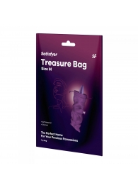 Фиолетовый мешочек для хранения игрушек Treasure Bag M - Satisfyer - купить с доставкой в Ижевске