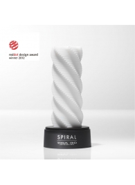 Белый 3D мастурбатор SPIRAL - Tenga - в Ижевске купить с доставкой