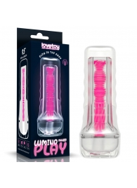 Светящийся в темноте мастурбатор 8.5 Lumino Play Masturbator - Lovetoy - в Ижевске купить с доставкой