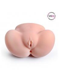 Реалистичный мастурбатор с двумя функциональными отверстиями - Erowoman-Eroman - в Ижевске купить с доставкой
