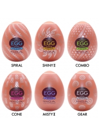 Набор из 6 мастурбаторов-яиц Tenga Egg Variety Pack V - Tenga - в Ижевске купить с доставкой