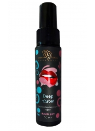 Спрей для горла Deep Throat с десенсибилизирующим эффектом и вкусом бабл-гам - 50 мл. - БиоМед - купить с доставкой в Ижевске