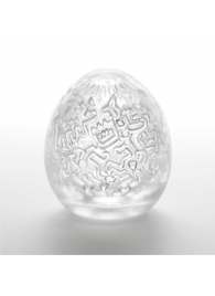 Мастурбатор-яйцо Keith Haring EGG PARTY - Tenga - в Ижевске купить с доставкой