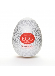 Мастурбатор-яйцо Keith Haring EGG PARTY - Tenga - в Ижевске купить с доставкой