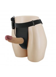 Полый вибрострапон на регулируемых трусиках Draven - 17,5 см. - Baile - купить с доставкой в Ижевске