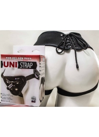 Универсальные трусики Harness UNI strap с корсетом - LOVETOY (А-Полимер) - купить с доставкой в Ижевске