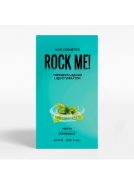 Жидкий вибратор Nuei Rock Me! с ароматом мяты - 20 мл. - Nuei cosmetics - купить с доставкой в Ижевске