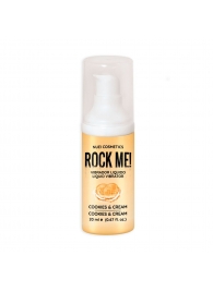 Жидкий вибратор Nuei Rock Me! с ароматом печенья и сливок - 20 мл. - Nuei cosmetics - купить с доставкой в Ижевске