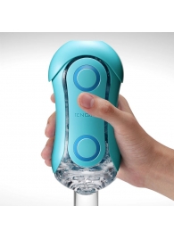 Голубой мастурбатор Tenga Flip ORB Ocean - Tenga - в Ижевске купить с доставкой