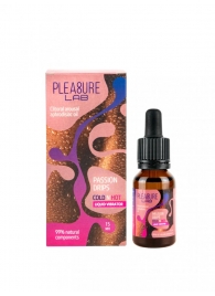 Жидкий вибратор Passion Drips Cold n Hot - 15 мл. - Pleasure Lab - купить с доставкой в Ижевске