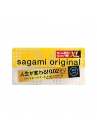 Презервативы увеличенного размера Sagami Original 0.02 XL-size - 12 шт. - Sagami - купить с доставкой в Ижевске