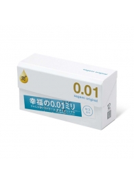 Увлажнённые презервативы Sagami Original 0.01 Extra Lub - 12 шт. - Sagami - купить с доставкой в Ижевске