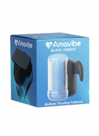 Инновационный робот-мастурбатор Black Knight с функцией пенетрации - Amovibe - в Ижевске купить с доставкой