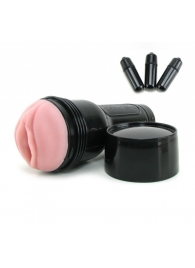 Мастурбатор-вагина Fleshlight - Vibro Pink Lady Touch с вибрацией - Fleshlight - в Ижевске купить с доставкой