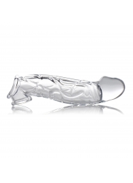 Прозрачная насадка для увеличения члена 2 Inch Clear Extender Sleeve - XR Brands - в Ижевске купить с доставкой