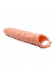 Телесная насадка-удлинитель 3 Inch Extender Sleeve - 27,3 см. - XR Brands - в Ижевске купить с доставкой