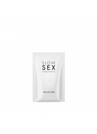 Полоски для орального секса Slow Sex Oral Sex Strips - 7 шт. - Bijoux Indiscrets - купить с доставкой в Ижевске