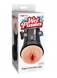 Мастурбатор-вагина в колбе Super Luscious Lips - Pipedream - в Ижевске купить с доставкой