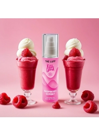 Съедобное массажное масло Kiss Land Raspberry Sorbet - 75 мл. - THE LUFF - купить с доставкой в Ижевске