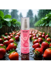 Съедобное массажное масло Kiss Land Strawberry Jam - 75 мл. - THE LUFF - купить с доставкой в Ижевске