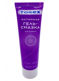 Гель-смазка на водной основе For Men - 100 мл. - Torex - купить с доставкой в Ижевске