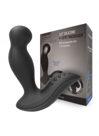 Черный вибромассажер простаты 3,5’’ P-spot Massager - 12,5 см. - Erokay - в Ижевске купить с доставкой